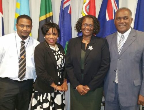 SKN LABOUR MINISTER AMORY ATTENDS ILO MEETING IN JAMAICA
